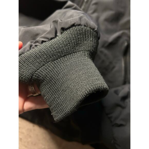 Lands’ End Squall Black Coat Men’s Large – Polartec Fleece Lined - Picture 6 of 10